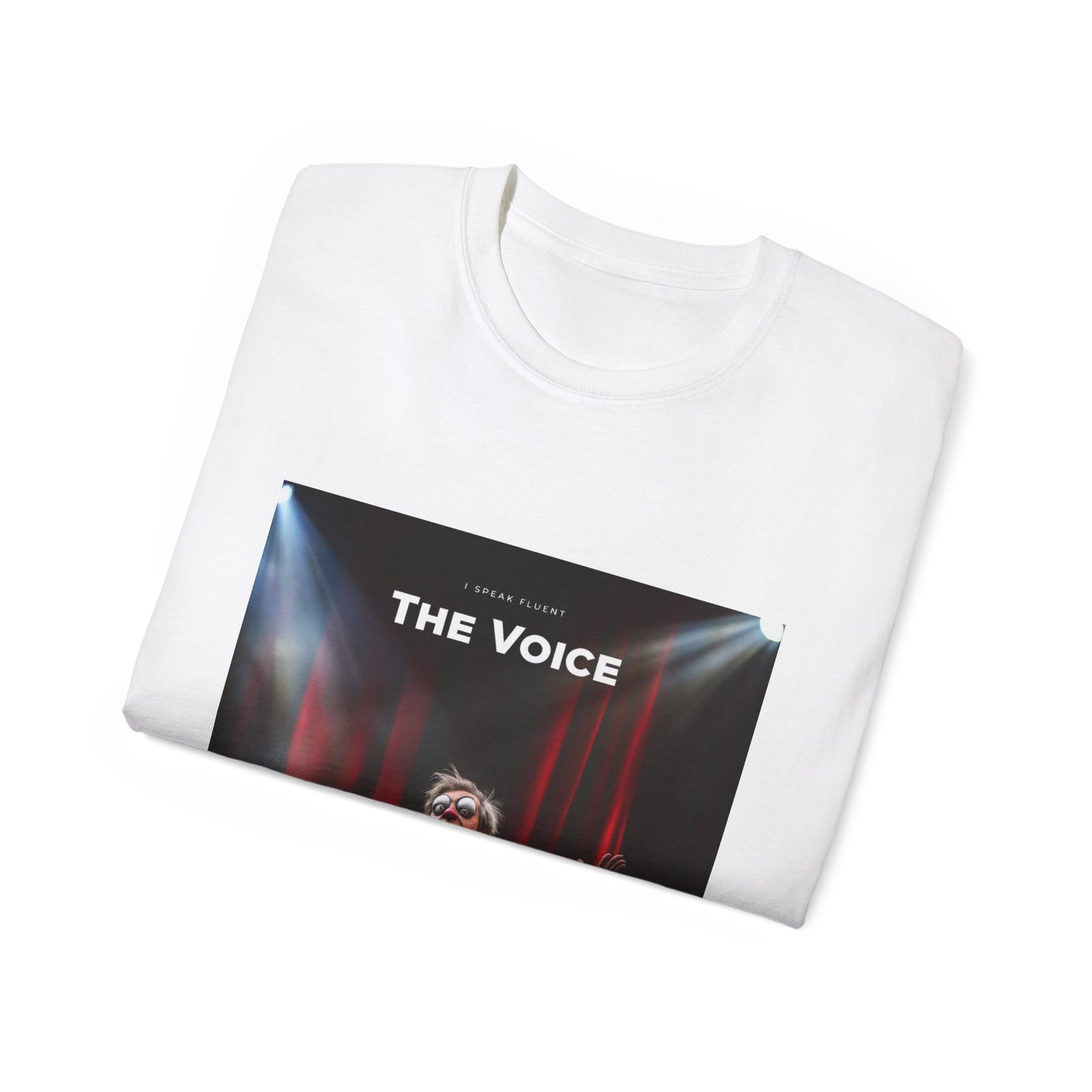 Cotton Tee 'I Speak Fluent The Voice' Speech Bubble Design