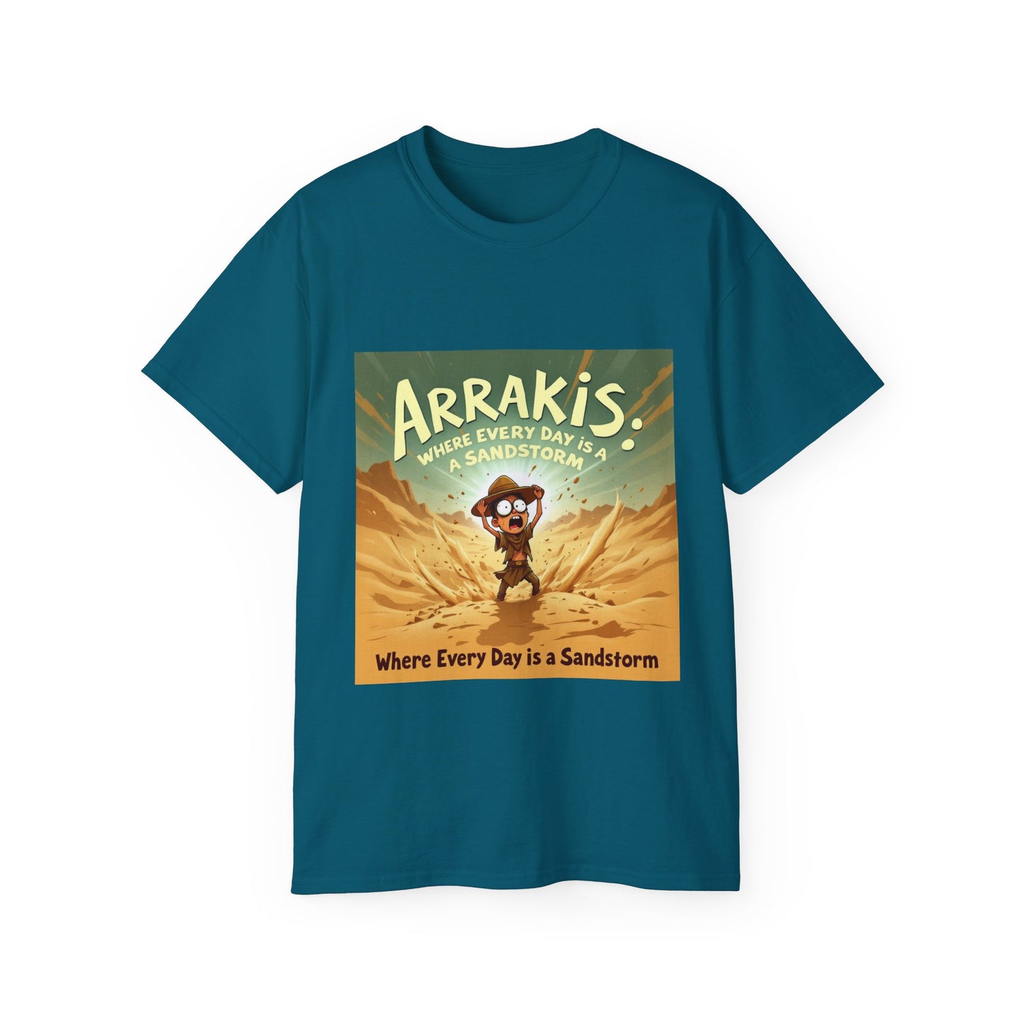 T-Shirt - Arrakis Desert Sandstorm Cartoon - Option 2