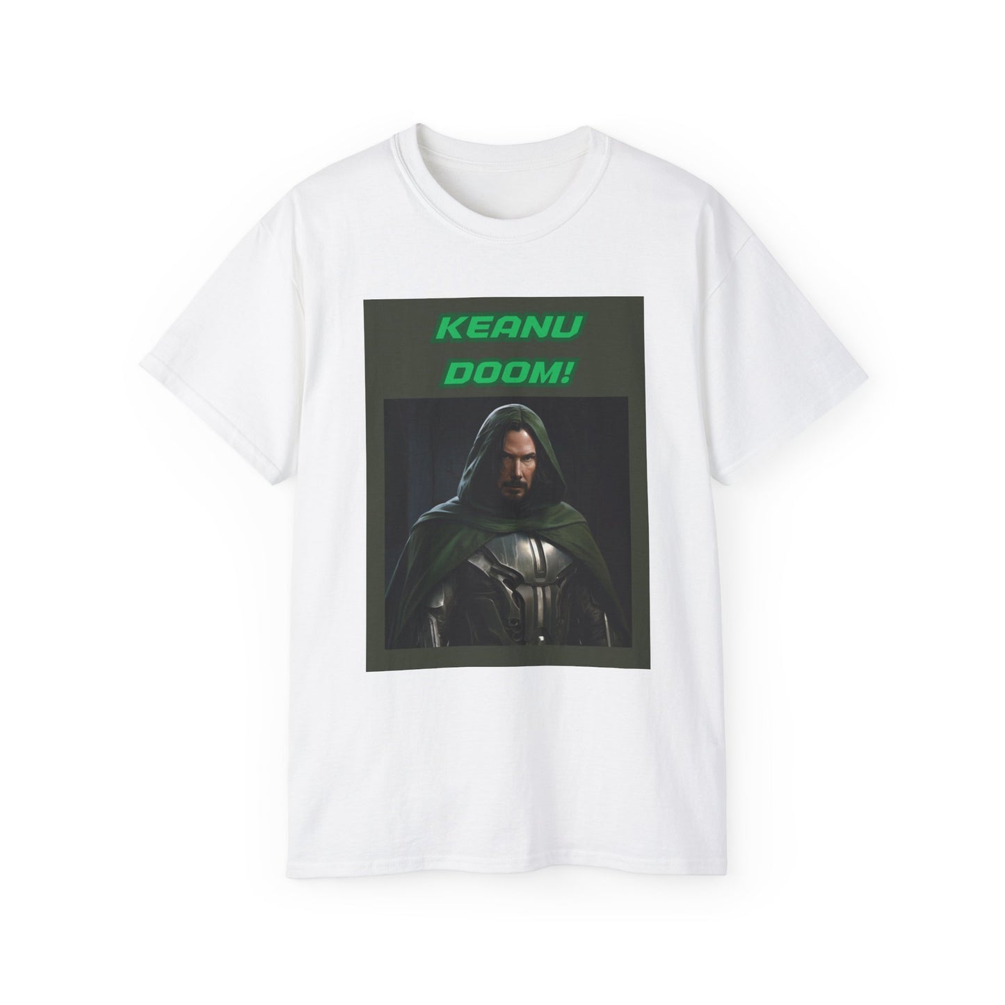 Keanu as Doctor Doom Parody Tee