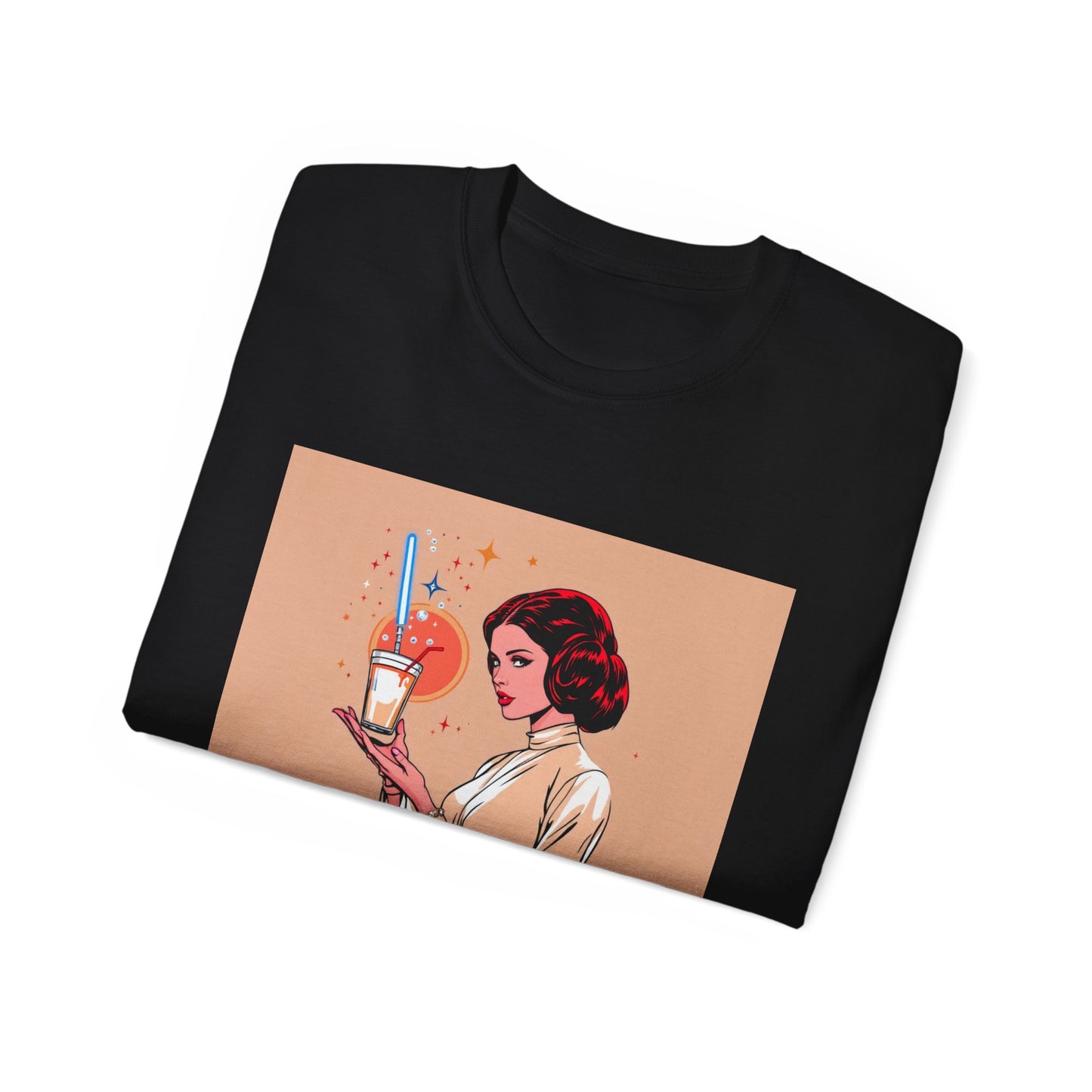 Funny Princess Leia Tee - Unisex Tee for Star Wars Fans