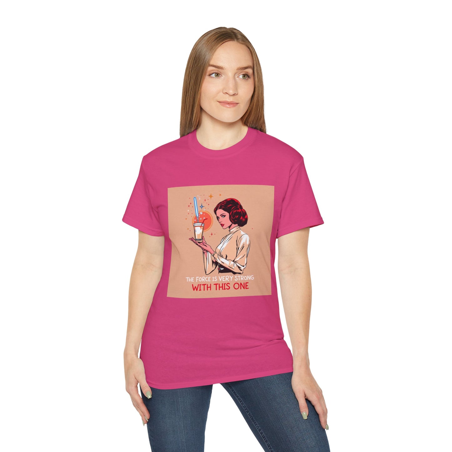 Funny Princess Leia Tee - Unisex Tee for Star Wars Fans