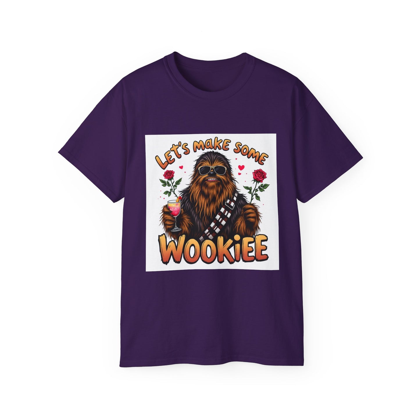 Funny Chewie Unisex Tee - Let's Make Some Wookie