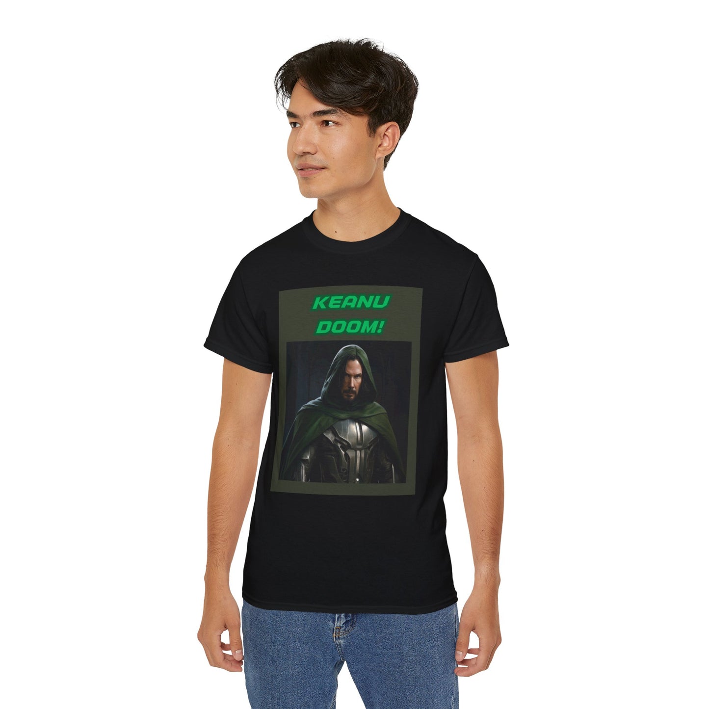 Keanu as Doctor Doom Parody Tee