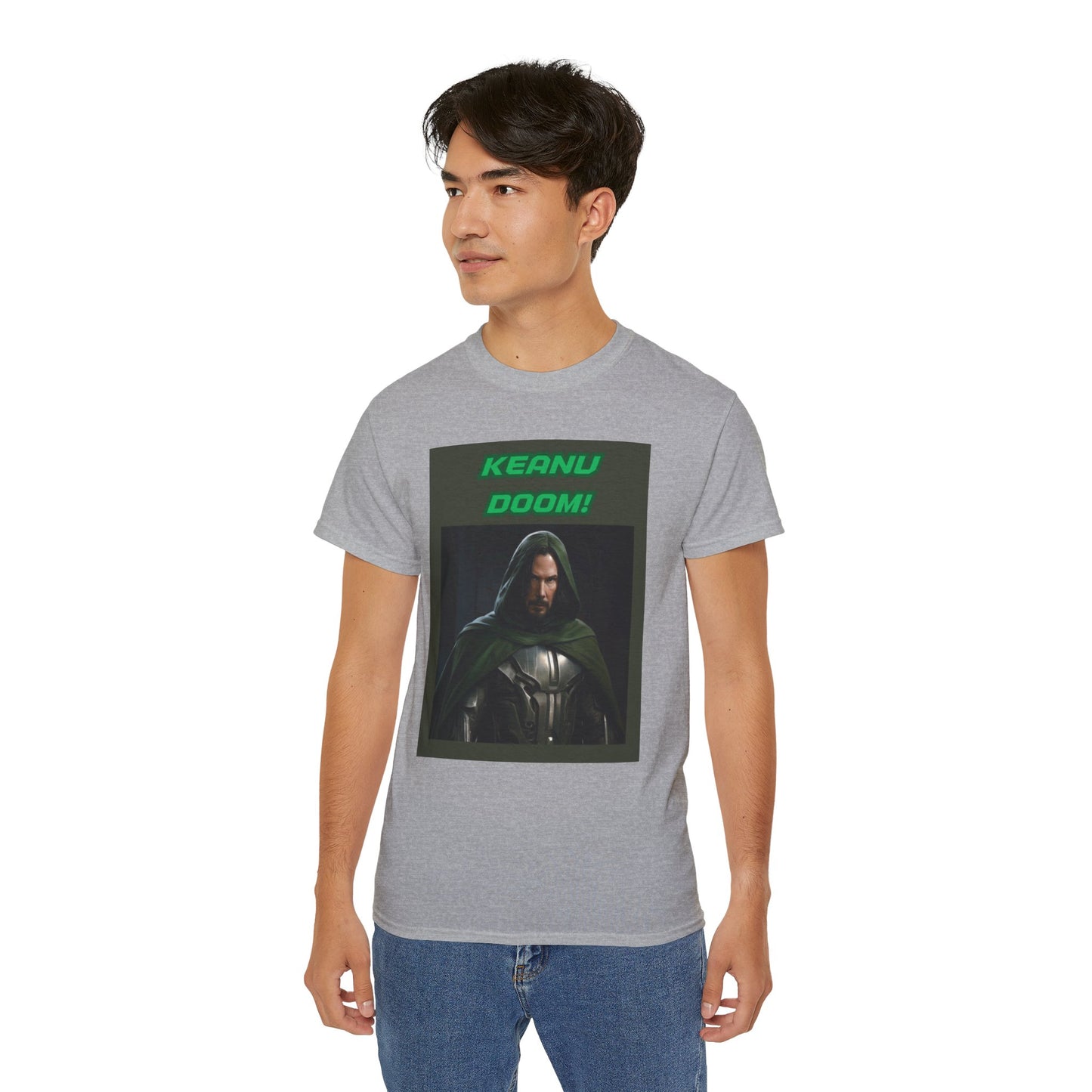 Keanu as Doctor Doom Parody Tee