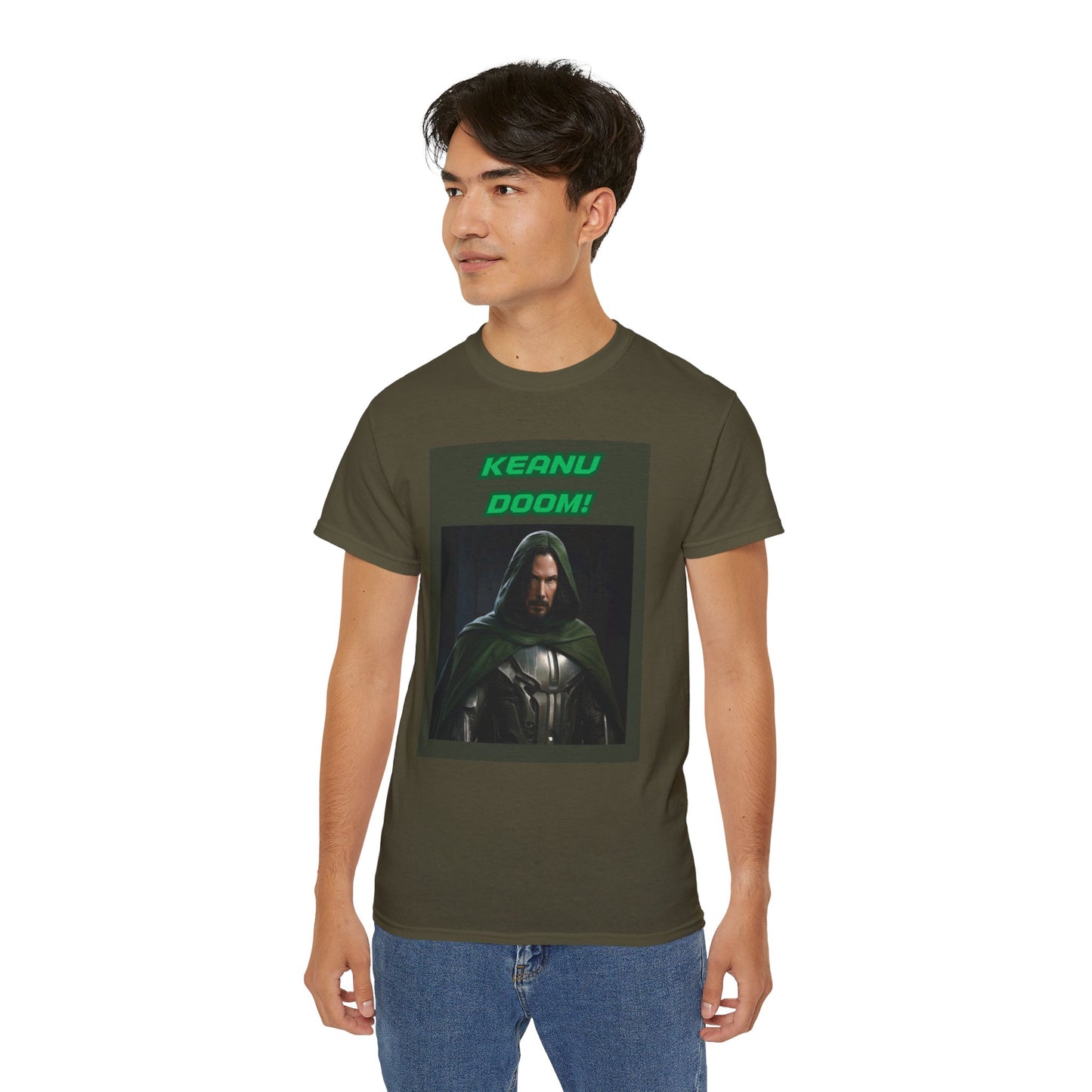 Keanu as Doctor Doom Parody Tee