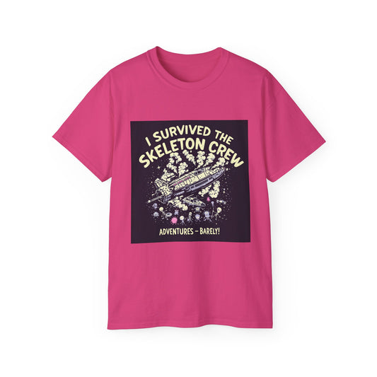 Graphic Tee - I Survived the Skeleton Crew Adventures - Barely