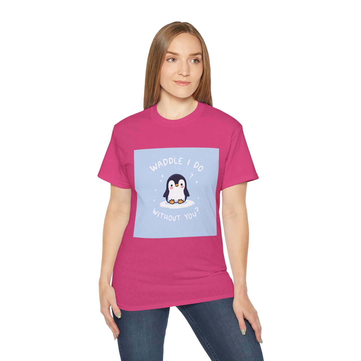 Penguin Graphic Tee - 'Waddle I Do Without You'