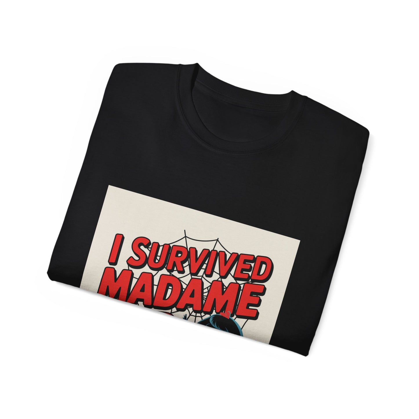 Comic Tee - I Survived Madame Web Graphic Shirt - Version 2