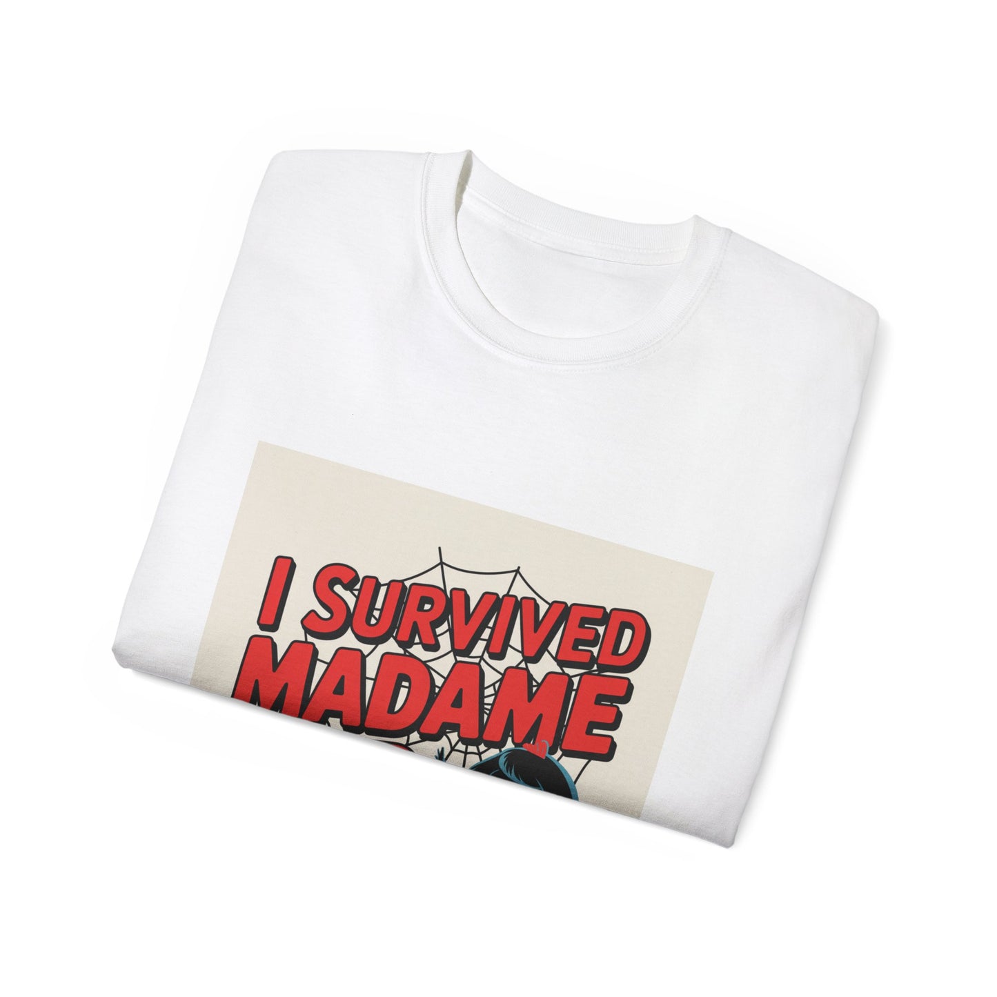 Comic Tee - I Survived Madame Web Graphic Shirt - Version 2