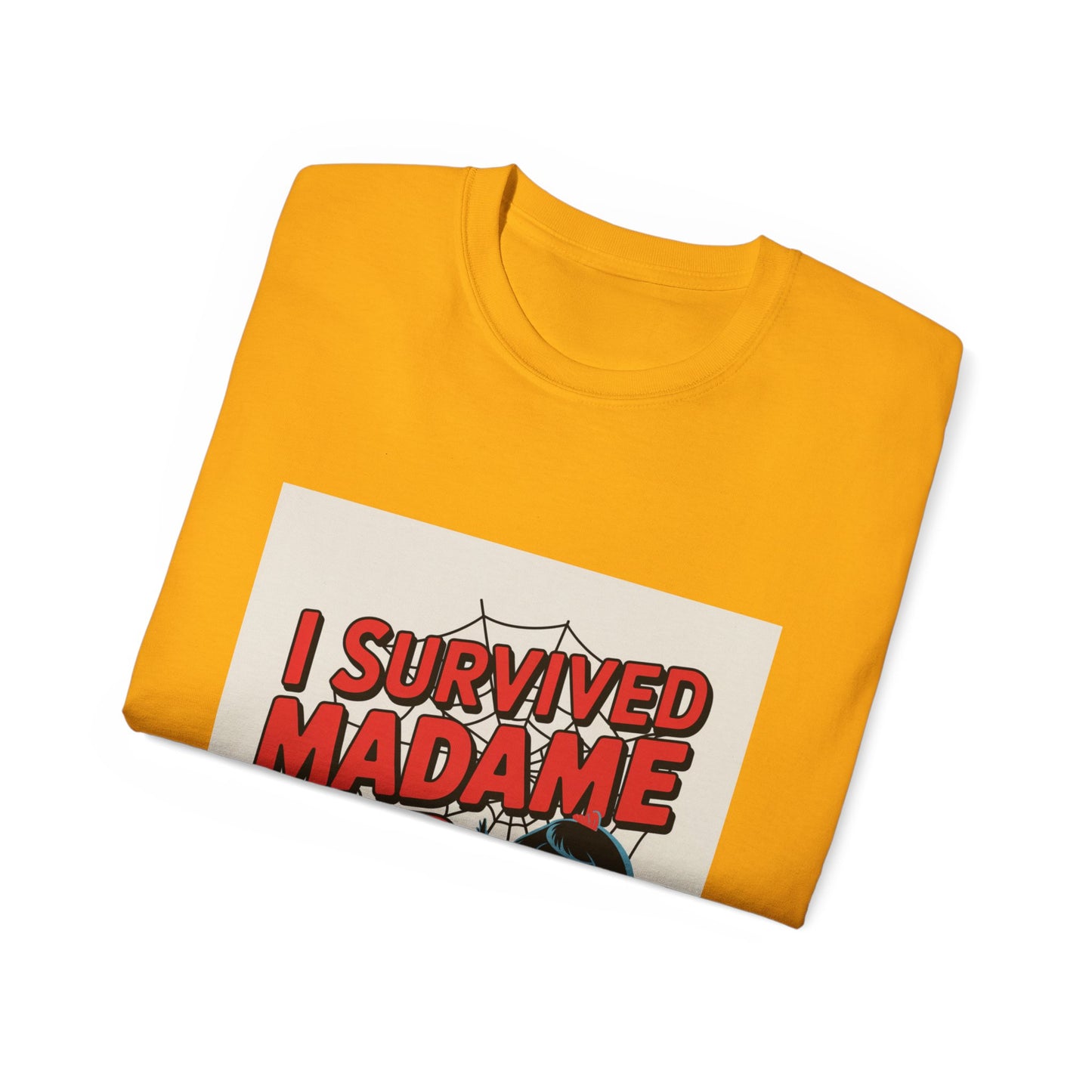 Comic Tee - I Survived Madame Web Graphic Shirt - Version 2