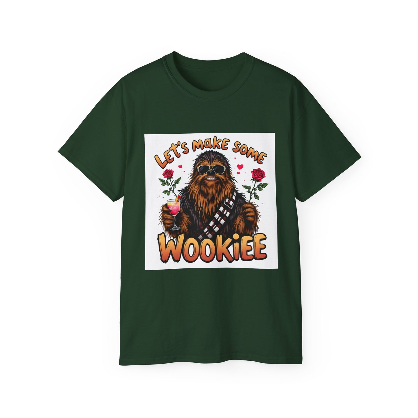 Funny Chewie Unisex Tee - Let's Make Some Wookie