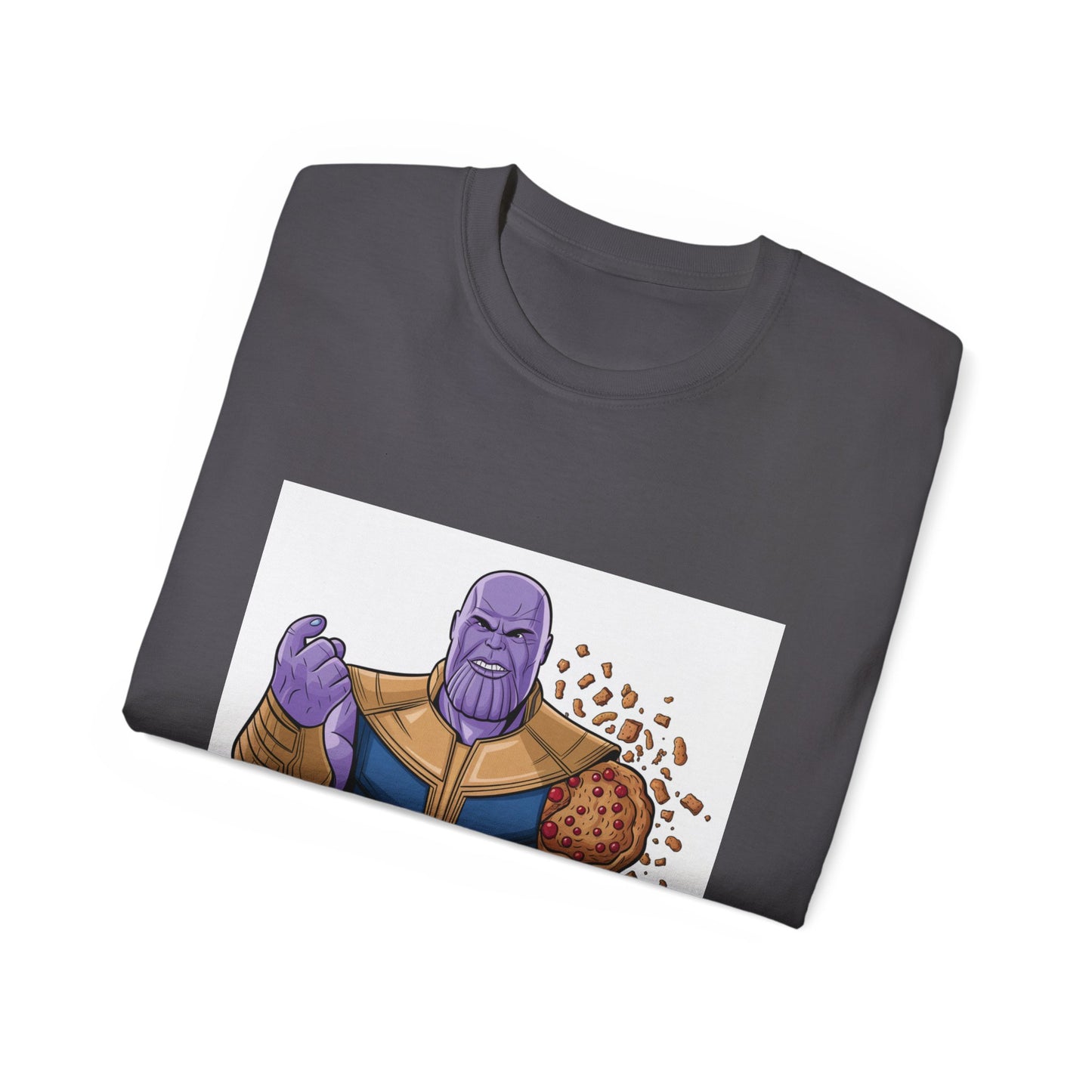 "Thanos Disintegration Baked Goods" Funny Avengers Parody T-Shirt