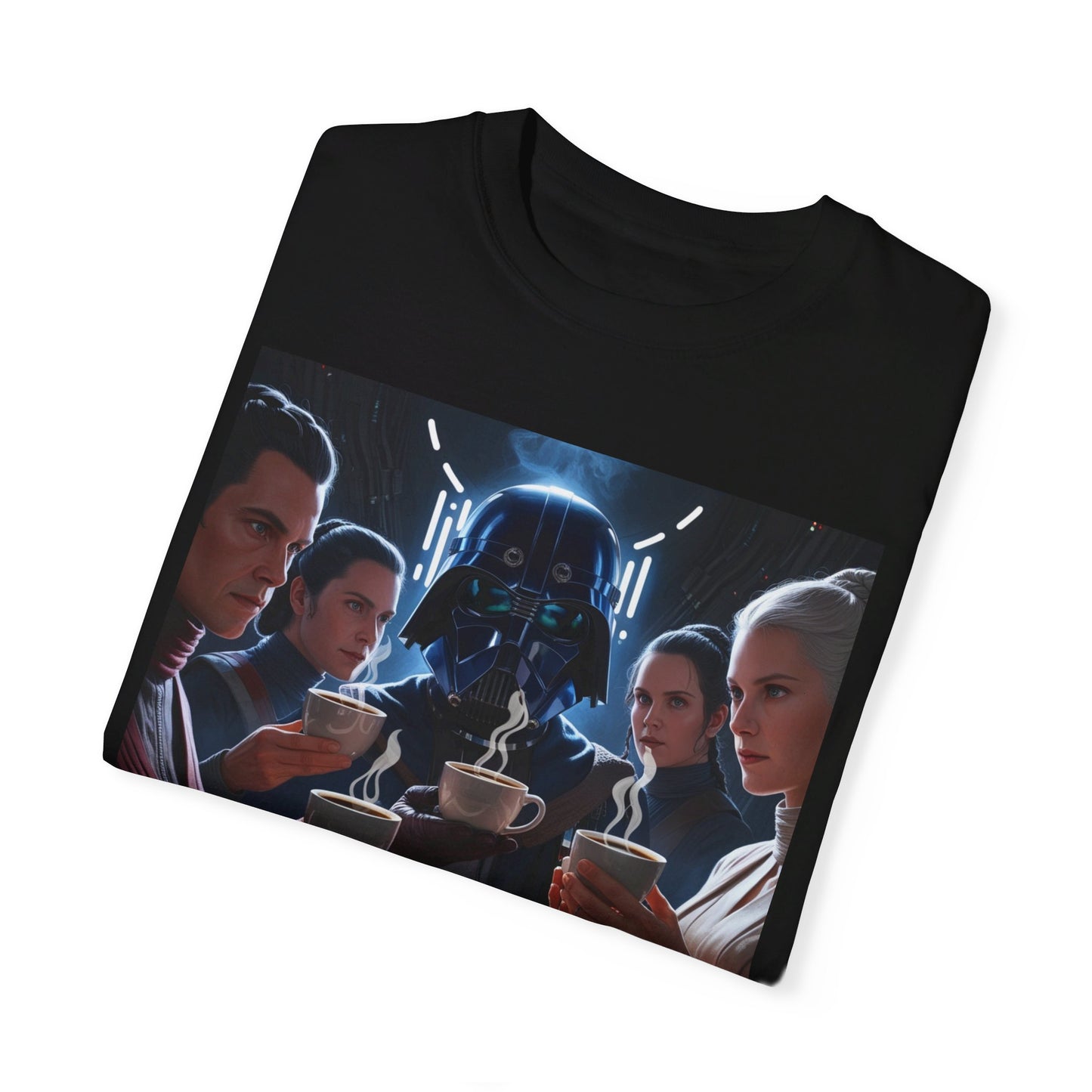 S-Wars POWER OF COFFEE Parody T-shirt