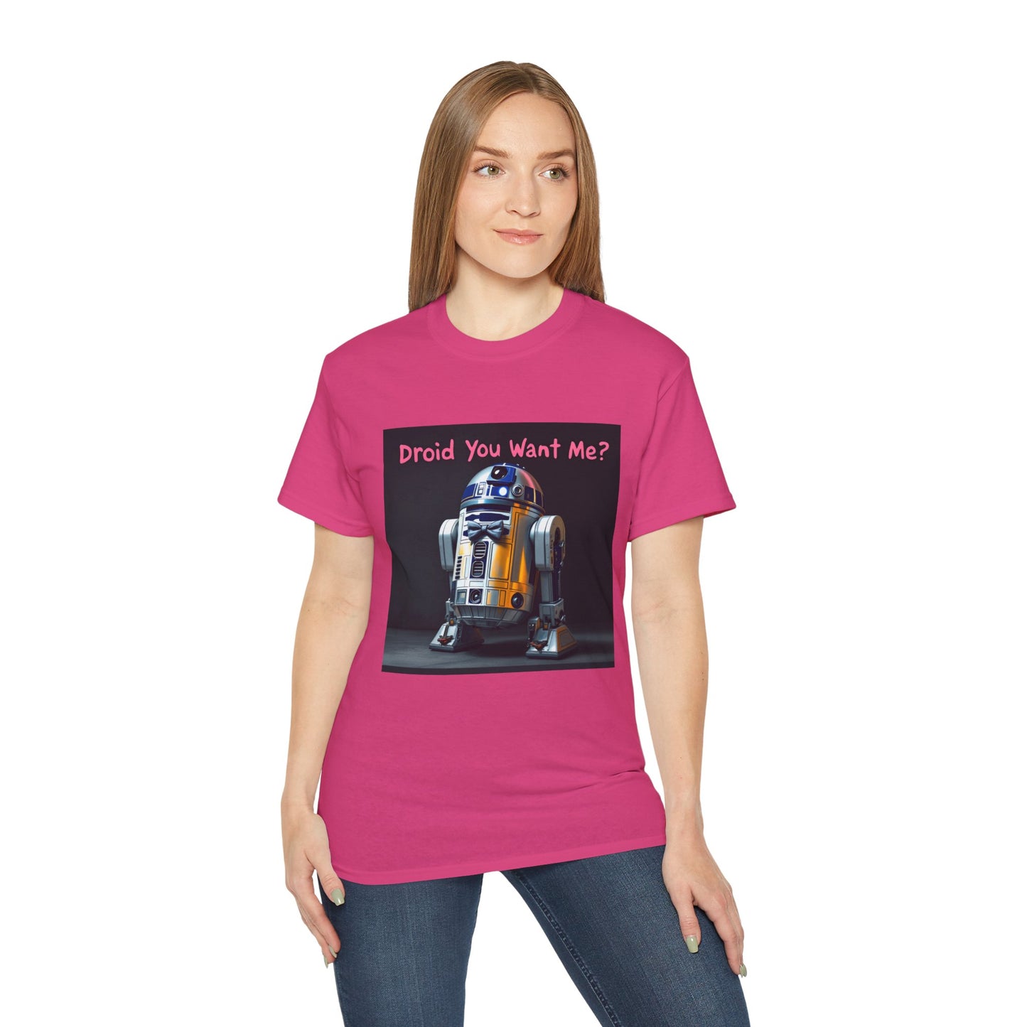 Funny R2D2 Tee Shirt - Droid You Want Me?