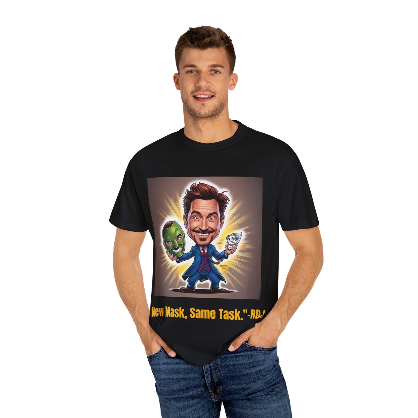 "New Mask, Same Task"  Parody Shirt