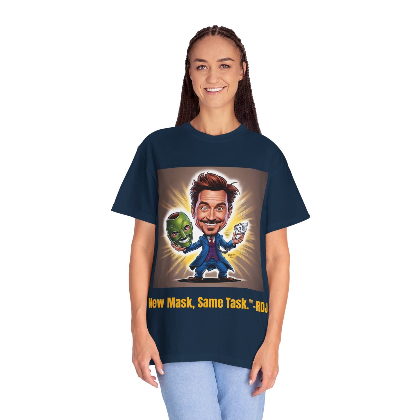 "New Mask, Same Task"  Parody Shirt