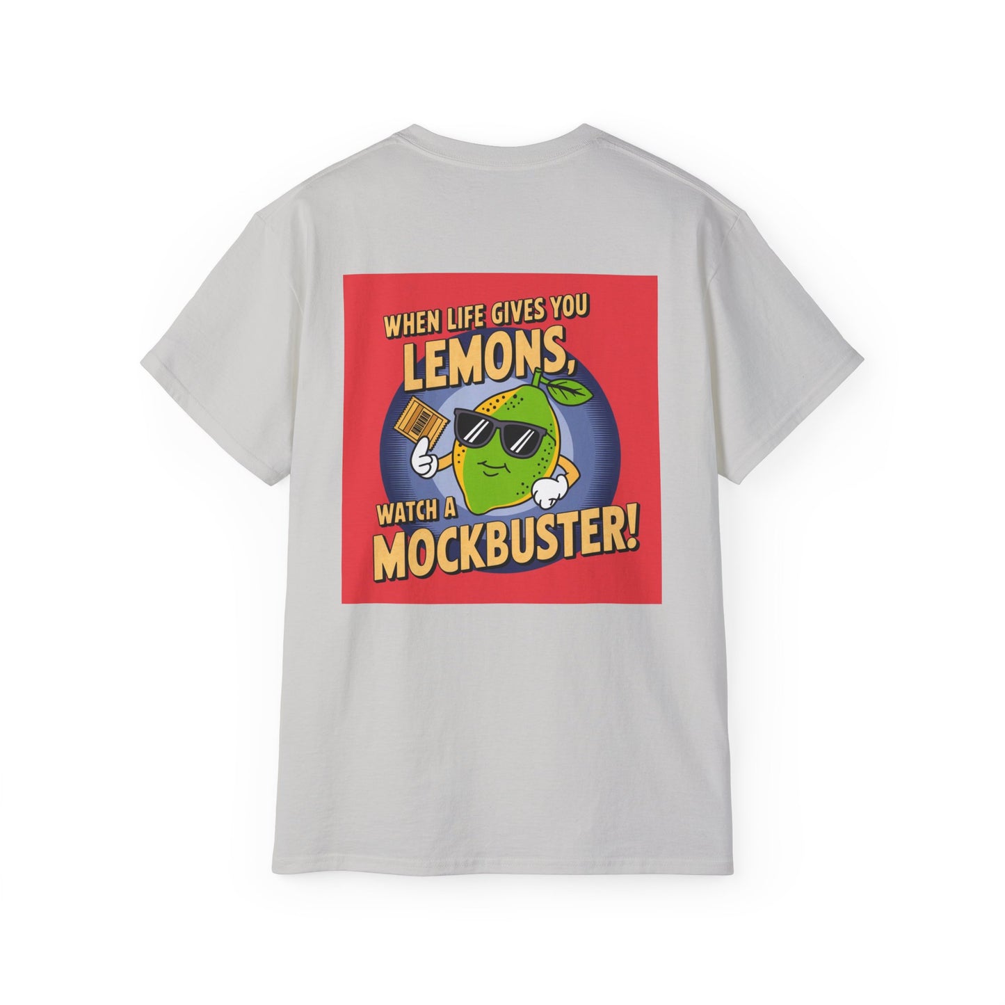 T-Shirt TomCat Films Slogan Too Shirt Watch a Mockbuster