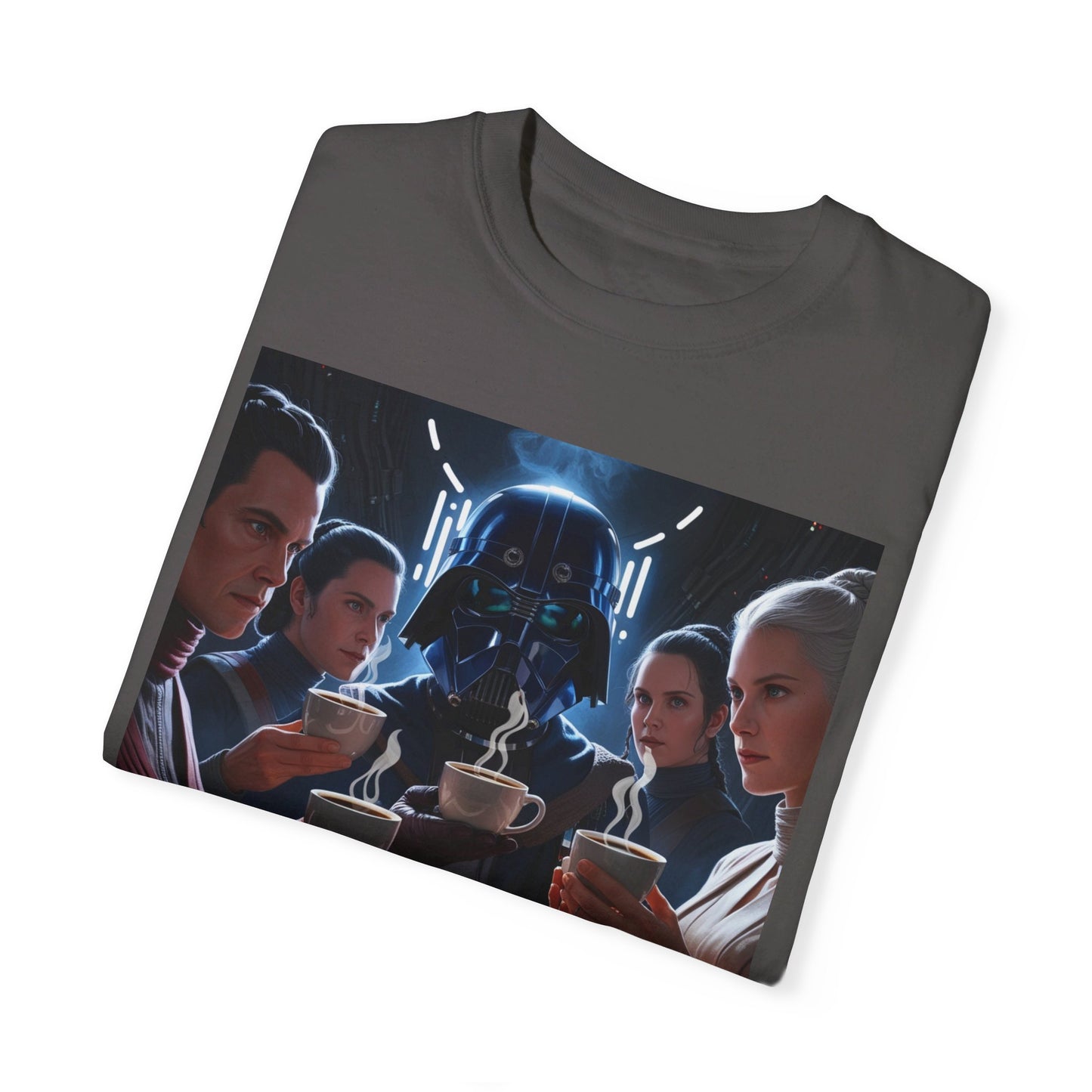 S-Wars POWER OF COFFEE Parody T-shirt