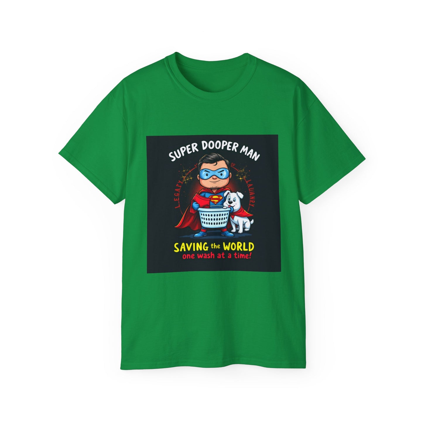 Superhero Tee: Legacy of Laundry Unisex Ultra Cotton