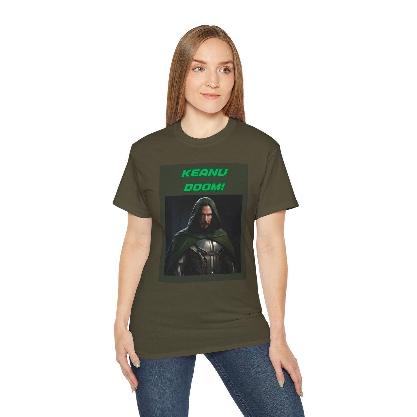 Keanu as Doctor Doom Parody Tee