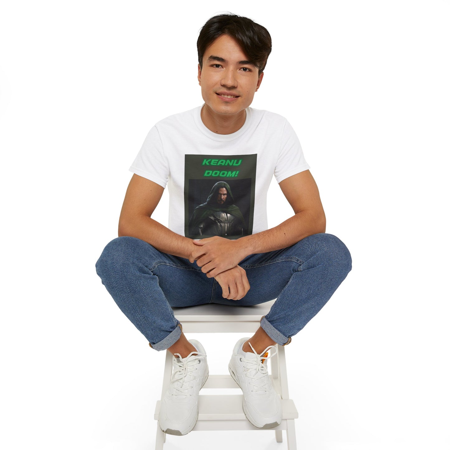 Keanu as Doctor Doom Parody Tee