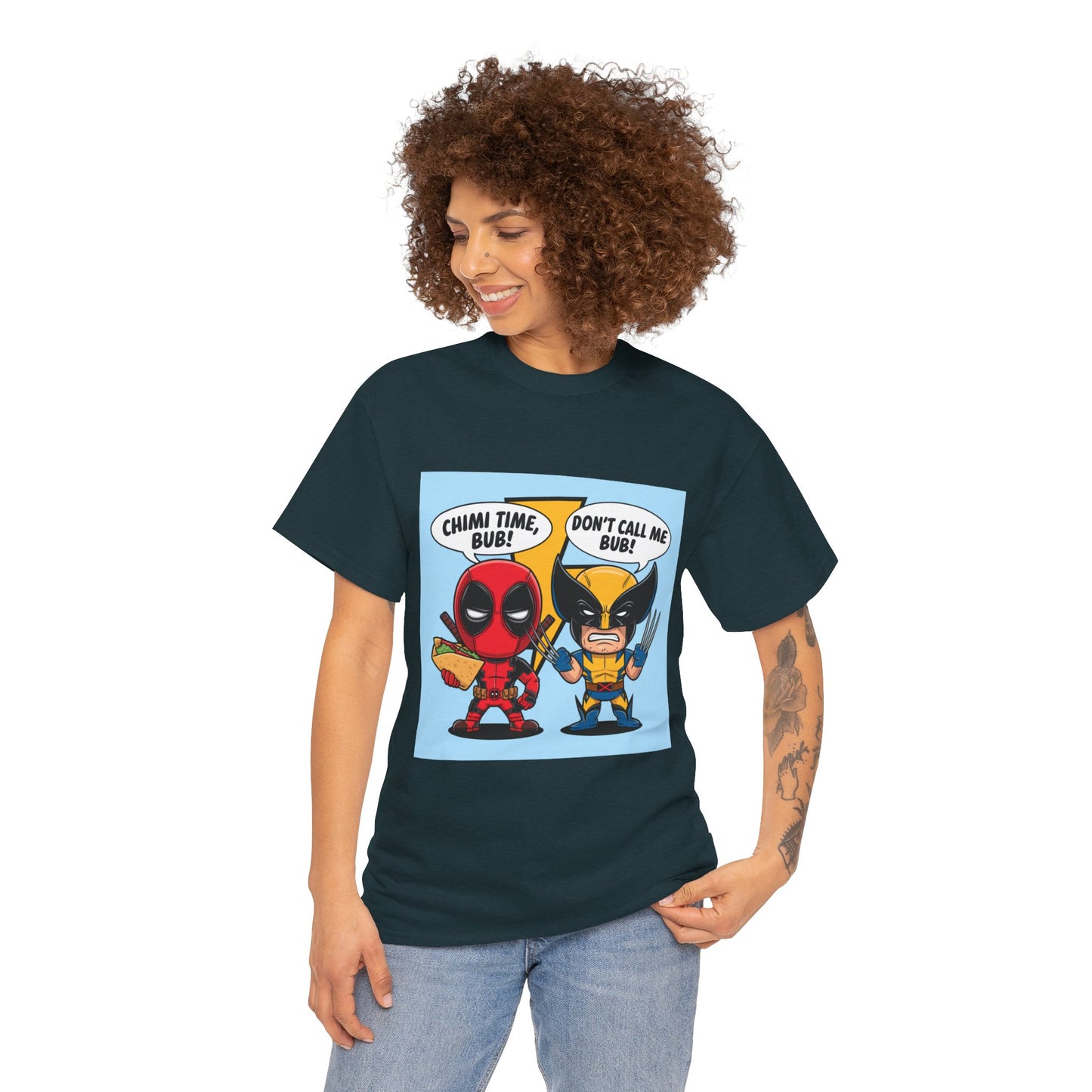 Chimichangas & Claws - Unbeatable Duo  Parody Shirt