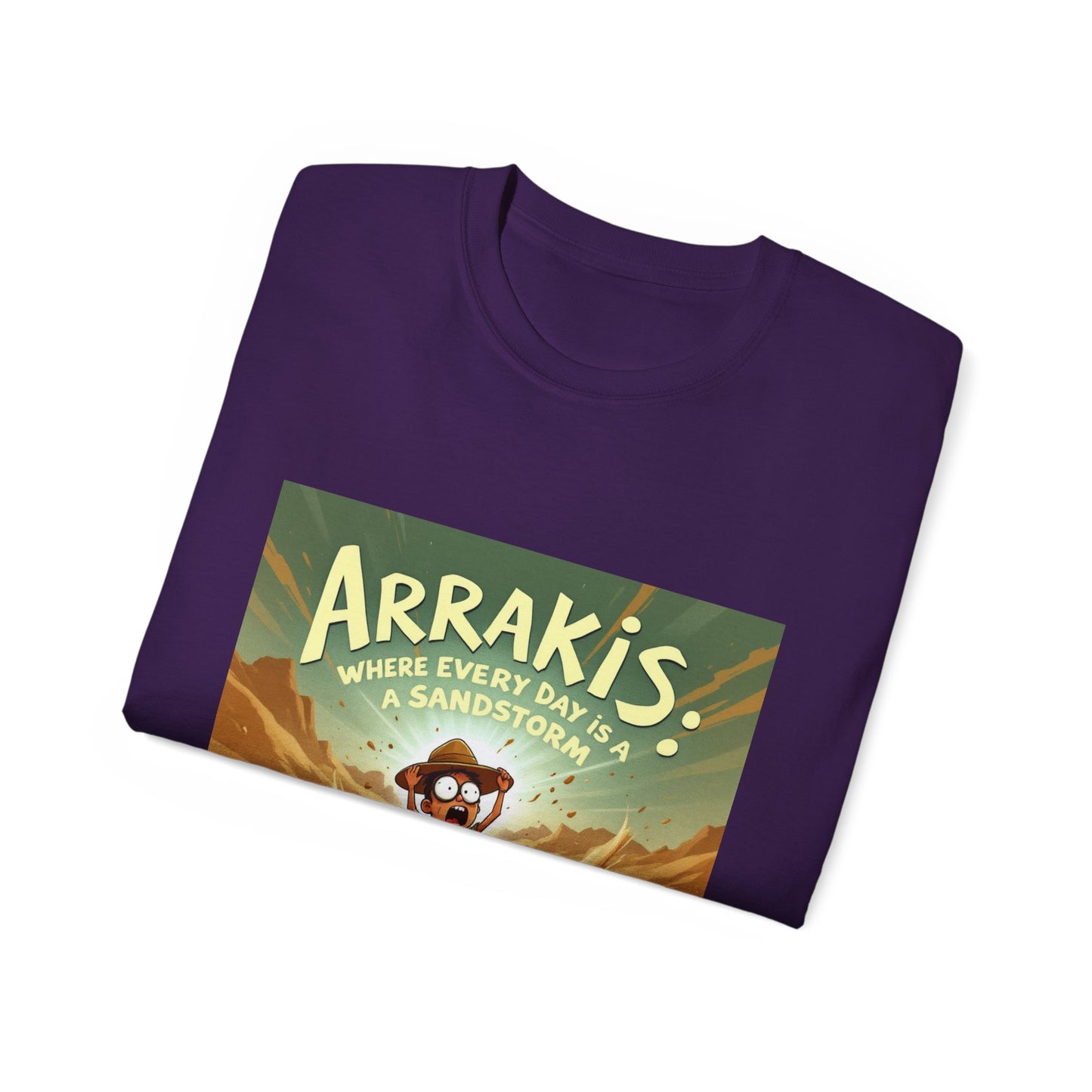 T-Shirt - Arrakis Desert Sandstorm Cartoon - Option 2