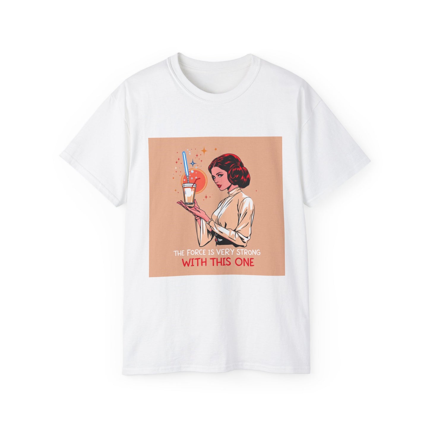 Funny Princess Leia Tee - Unisex Tee for Star Wars Fans